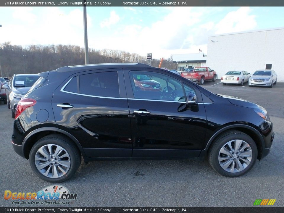2019 Buick Encore Preferred Ebony Twilight Metallic / Ebony Photo #5