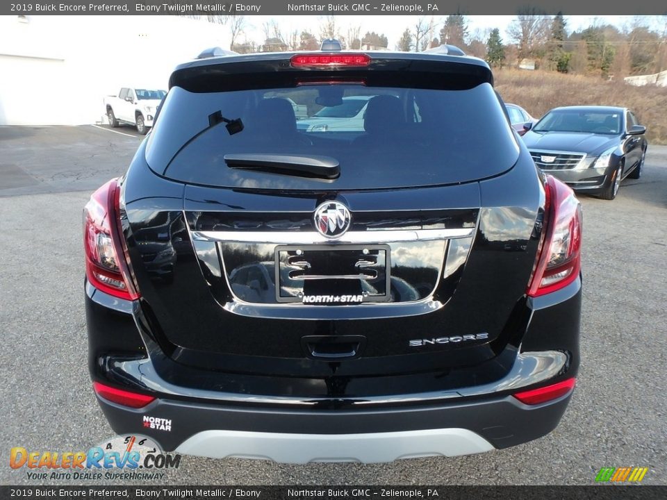 2019 Buick Encore Preferred Ebony Twilight Metallic / Ebony Photo #7