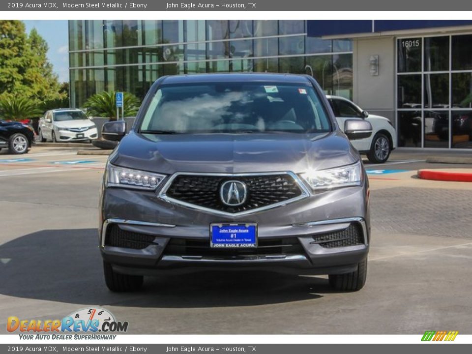 2019 Acura MDX Modern Steel Metallic / Ebony Photo #2
