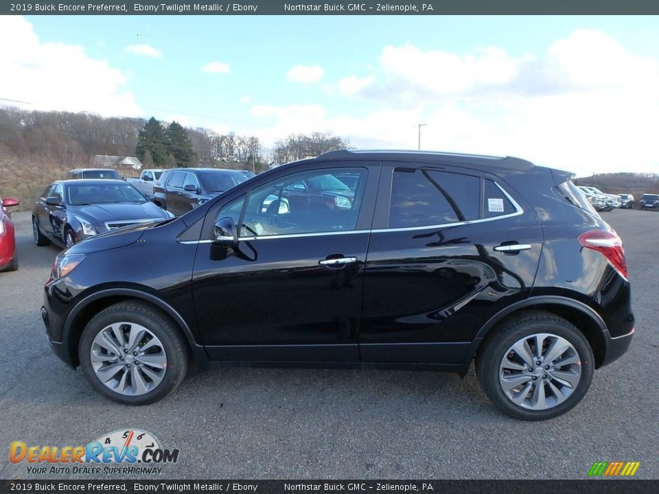 2019 Buick Encore Preferred Ebony Twilight Metallic / Ebony Photo #10