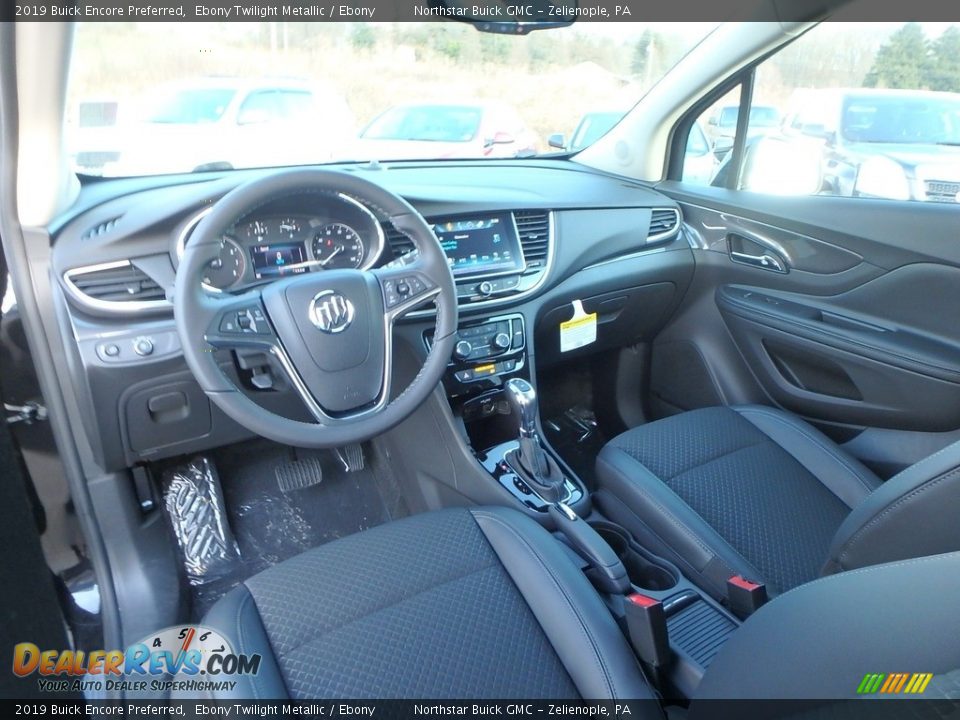 2019 Buick Encore Preferred Ebony Twilight Metallic / Ebony Photo #13