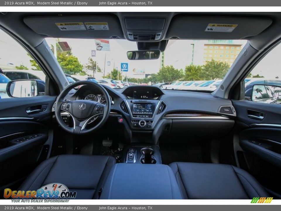 2019 Acura MDX Modern Steel Metallic / Ebony Photo #9