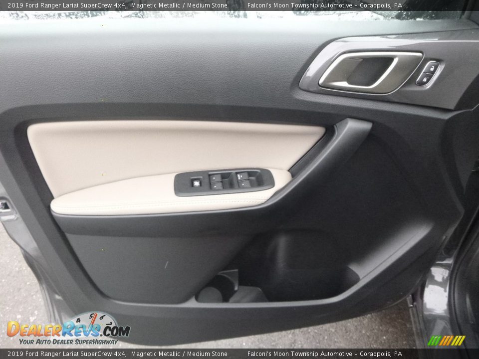 Door Panel of 2019 Ford Ranger Lariat SuperCrew 4x4 Photo #10
