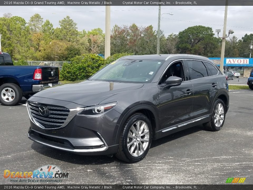 2016 Mazda CX-9 Grand Touring AWD Machine Gray Metallic / Black Photo #1