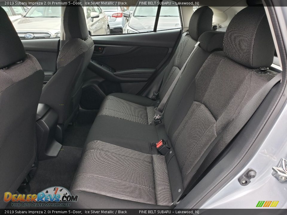 2019 Subaru Impreza 2.0i Premium 5-Door Ice Silver Metallic / Black Photo #6