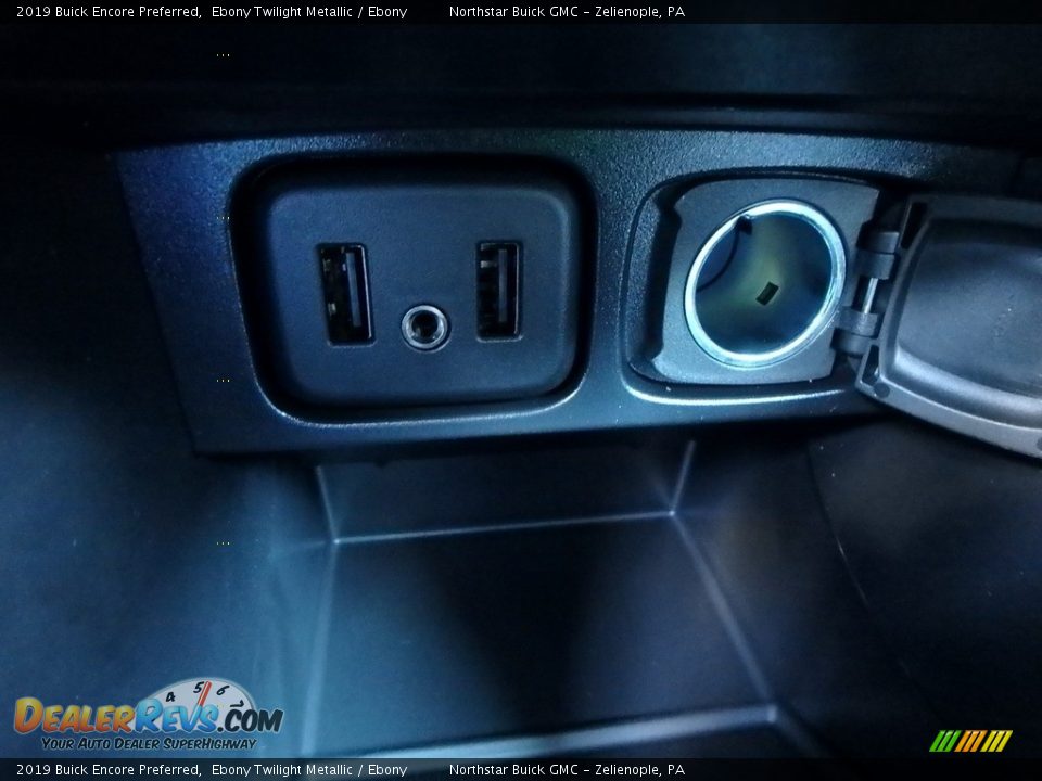 2019 Buick Encore Preferred Ebony Twilight Metallic / Ebony Photo #20