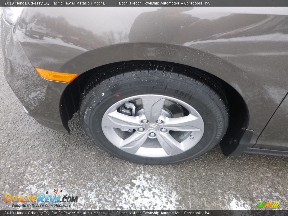 2019 Honda Odyssey EX Pacific Pewter Metallic / Mocha Photo #2