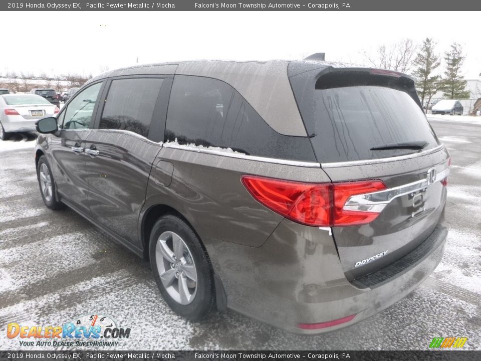 2019 Honda Odyssey EX Pacific Pewter Metallic / Mocha Photo #3