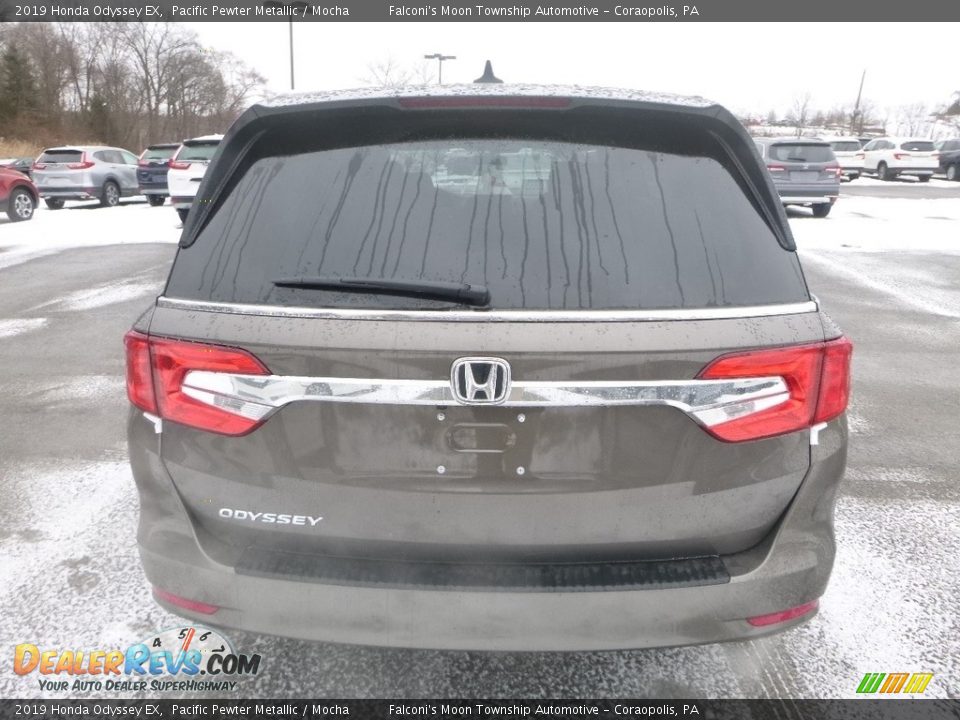 2019 Honda Odyssey EX Pacific Pewter Metallic / Mocha Photo #4