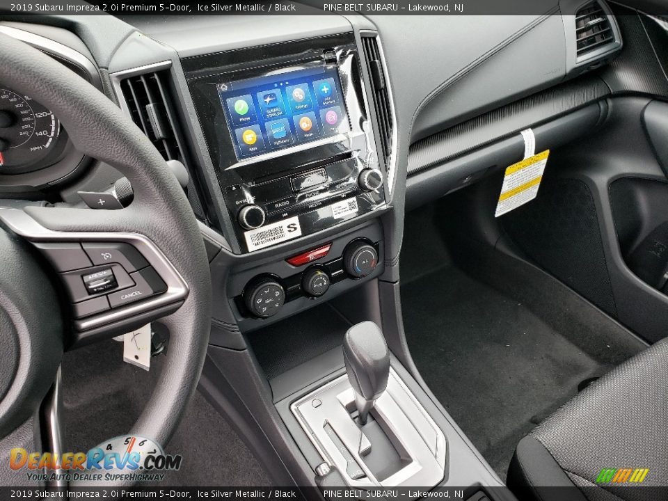 2019 Subaru Impreza 2.0i Premium 5-Door Ice Silver Metallic / Black Photo #10