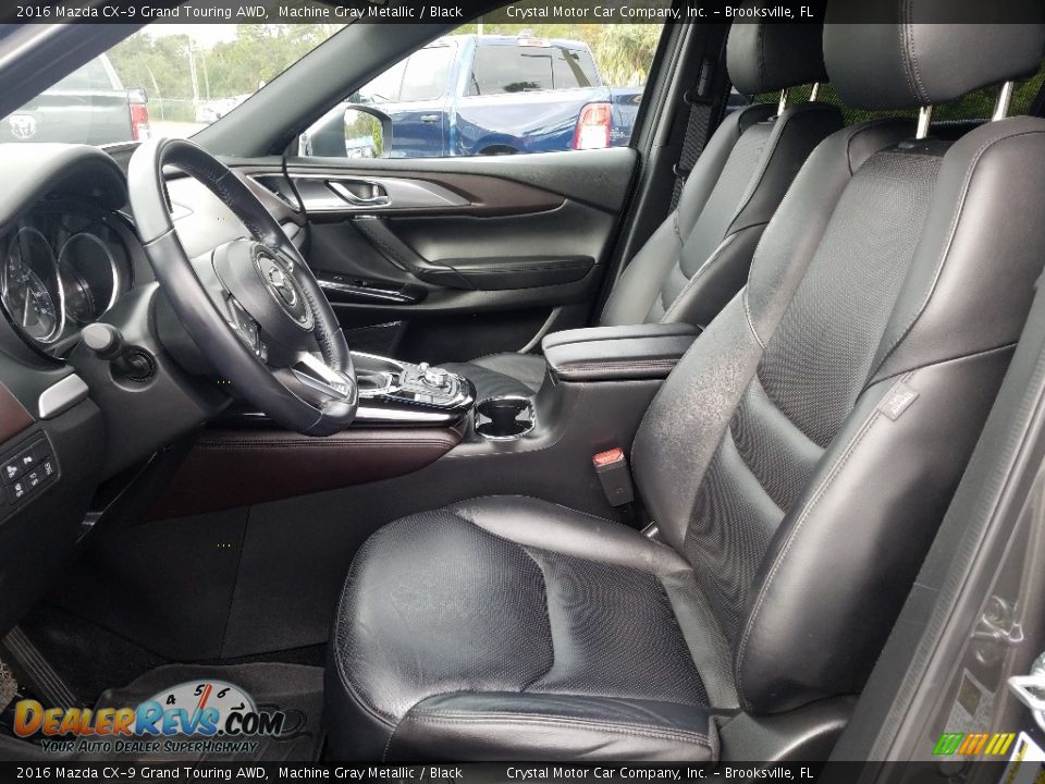 2016 Mazda CX-9 Grand Touring AWD Machine Gray Metallic / Black Photo #9