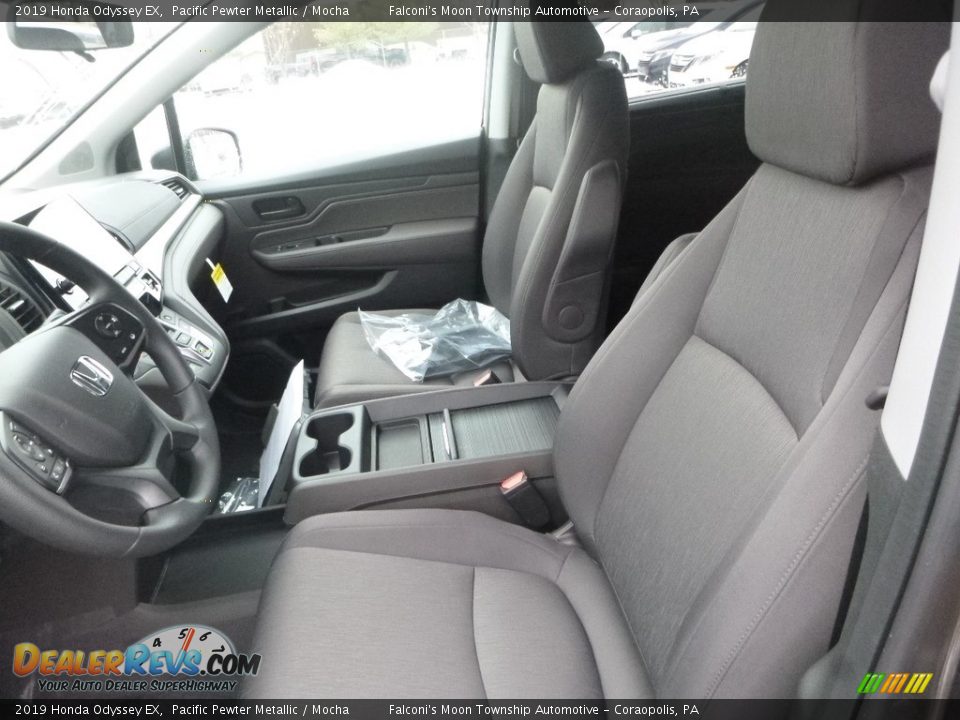 2019 Honda Odyssey EX Pacific Pewter Metallic / Mocha Photo #8