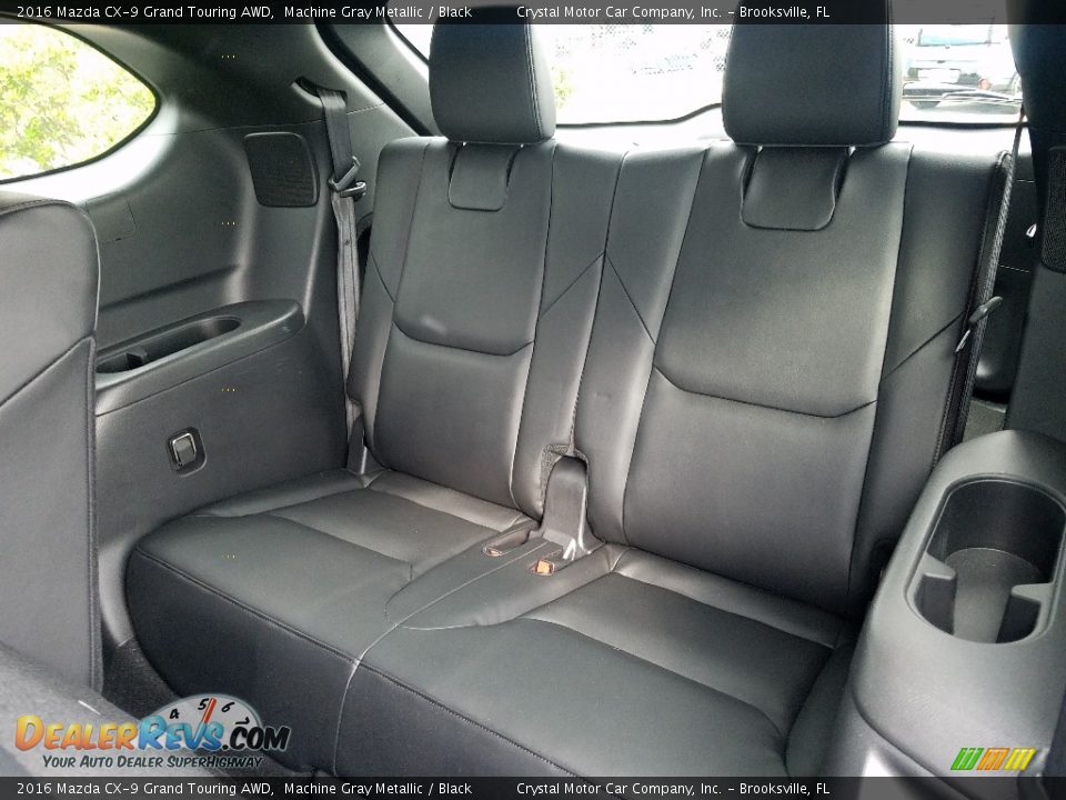 2016 Mazda CX-9 Grand Touring AWD Machine Gray Metallic / Black Photo #11