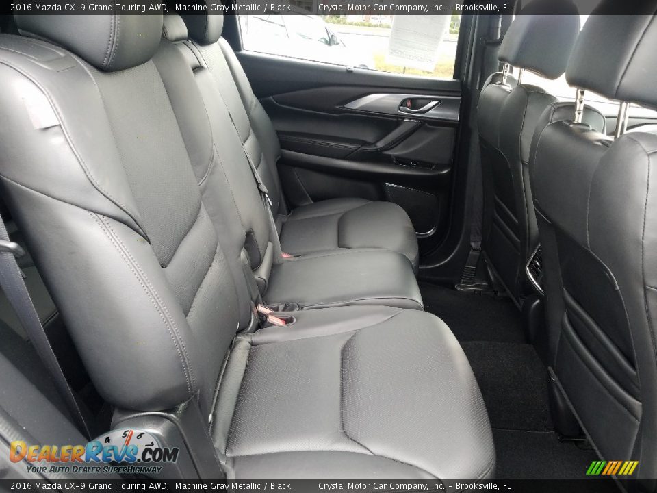 2016 Mazda CX-9 Grand Touring AWD Machine Gray Metallic / Black Photo #12