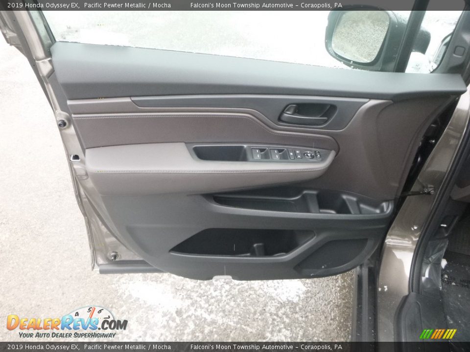 2019 Honda Odyssey EX Pacific Pewter Metallic / Mocha Photo #11
