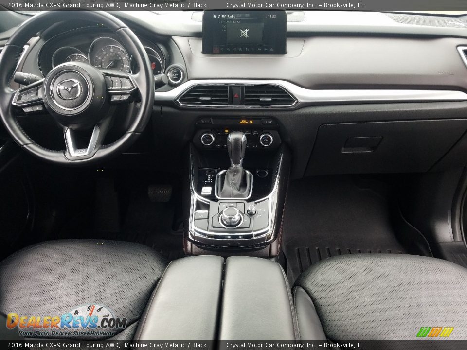 2016 Mazda CX-9 Grand Touring AWD Machine Gray Metallic / Black Photo #14