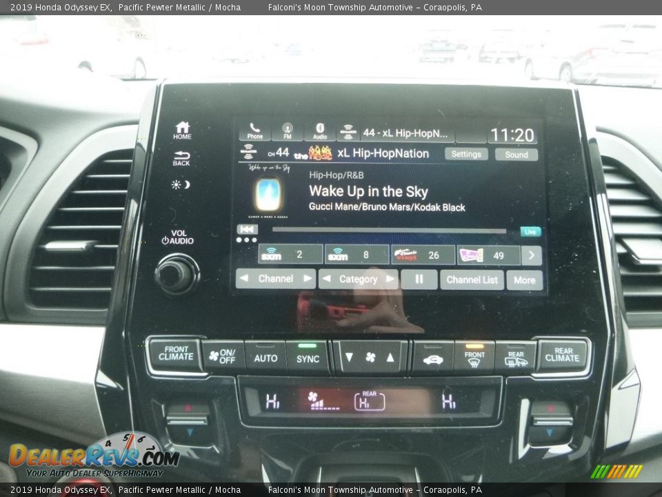 2019 Honda Odyssey EX Pacific Pewter Metallic / Mocha Photo #13