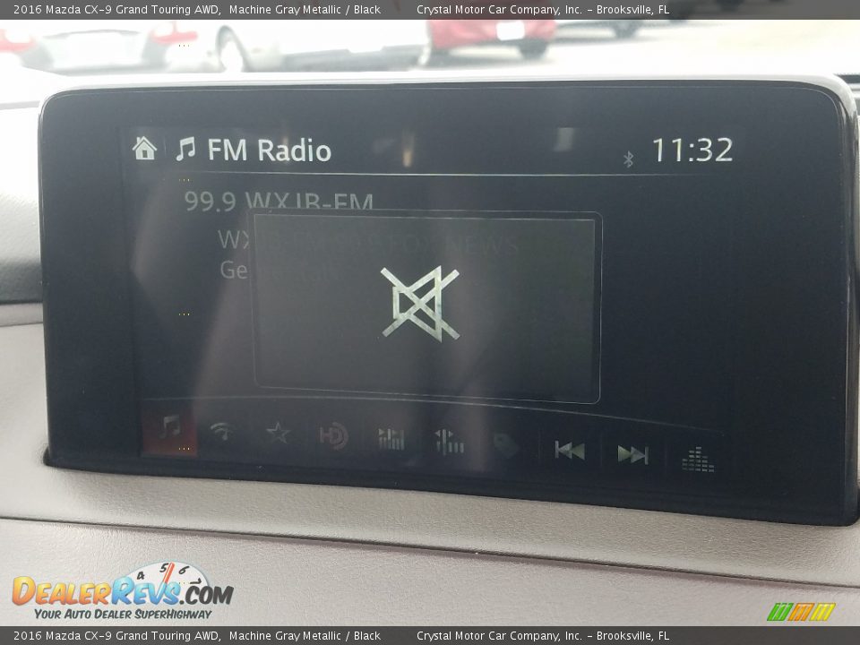 2016 Mazda CX-9 Grand Touring AWD Machine Gray Metallic / Black Photo #16