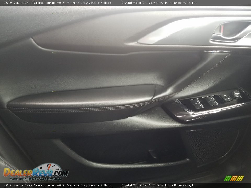 2016 Mazda CX-9 Grand Touring AWD Machine Gray Metallic / Black Photo #18