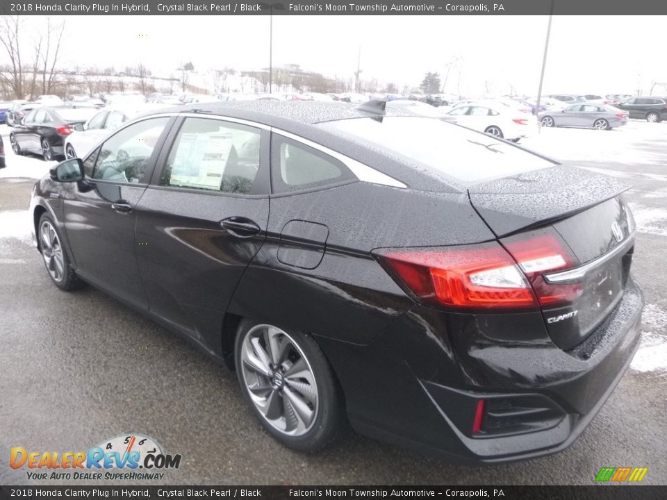 2018 Honda Clarity Plug In Hybrid Crystal Black Pearl / Black Photo #2