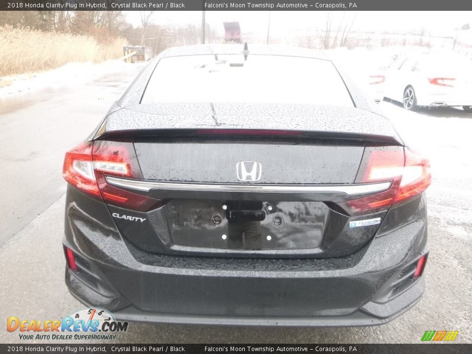 2018 Honda Clarity Plug In Hybrid Crystal Black Pearl / Black Photo #3