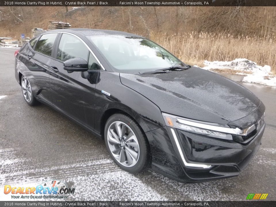 2018 Honda Clarity Plug In Hybrid Crystal Black Pearl / Black Photo #5