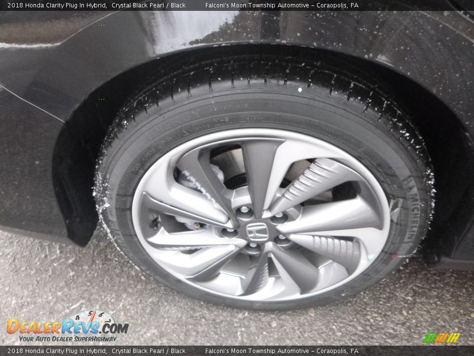 2018 Honda Clarity Plug In Hybrid Crystal Black Pearl / Black Photo #7