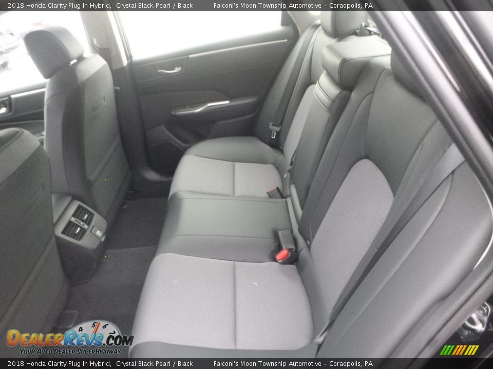 2018 Honda Clarity Plug In Hybrid Crystal Black Pearl / Black Photo #9