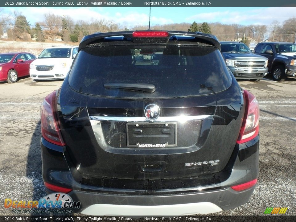 2019 Buick Encore Sport Touring AWD Ebony Twilight Metallic / Ebony Photo #6