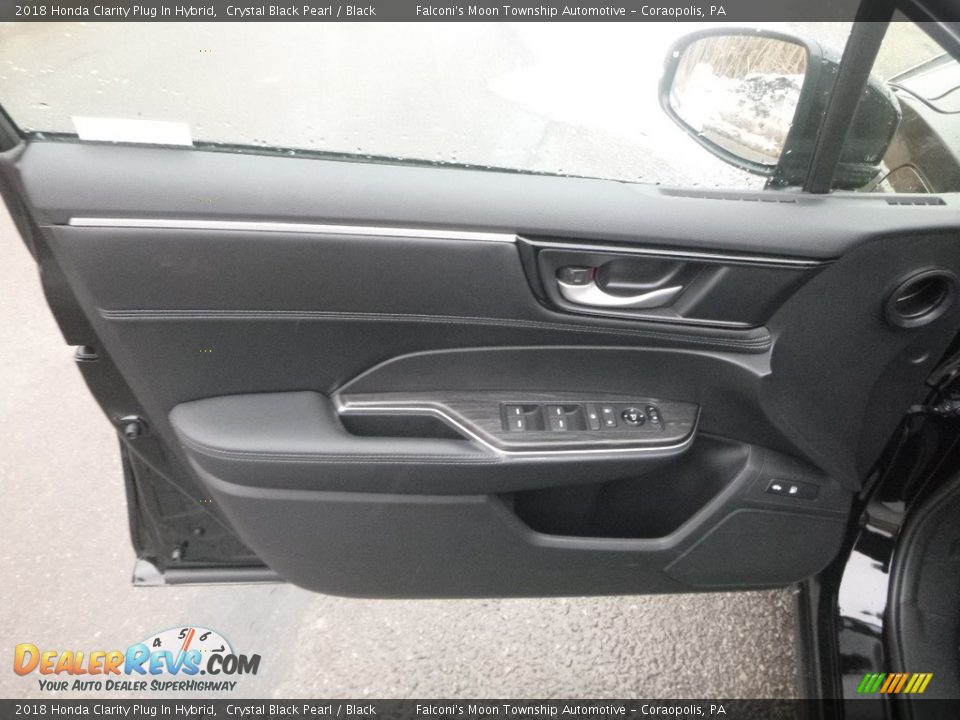 2018 Honda Clarity Plug In Hybrid Crystal Black Pearl / Black Photo #11