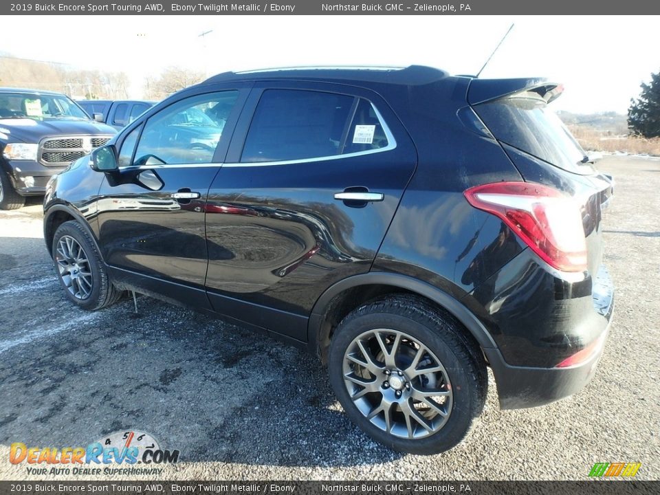 2019 Buick Encore Sport Touring AWD Ebony Twilight Metallic / Ebony Photo #8