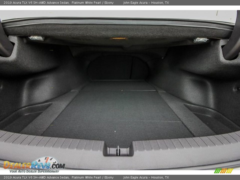 2019 Acura TLX V6 SH-AWD Advance Sedan Platinum White Pearl / Ebony Photo #19