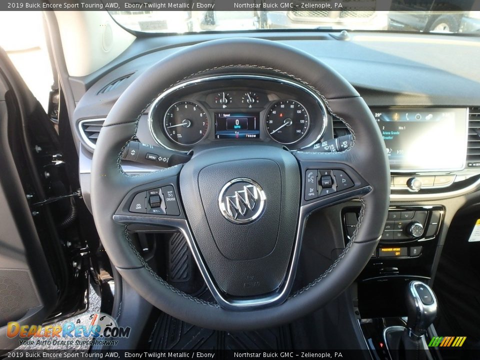 2019 Buick Encore Sport Touring AWD Steering Wheel Photo #18