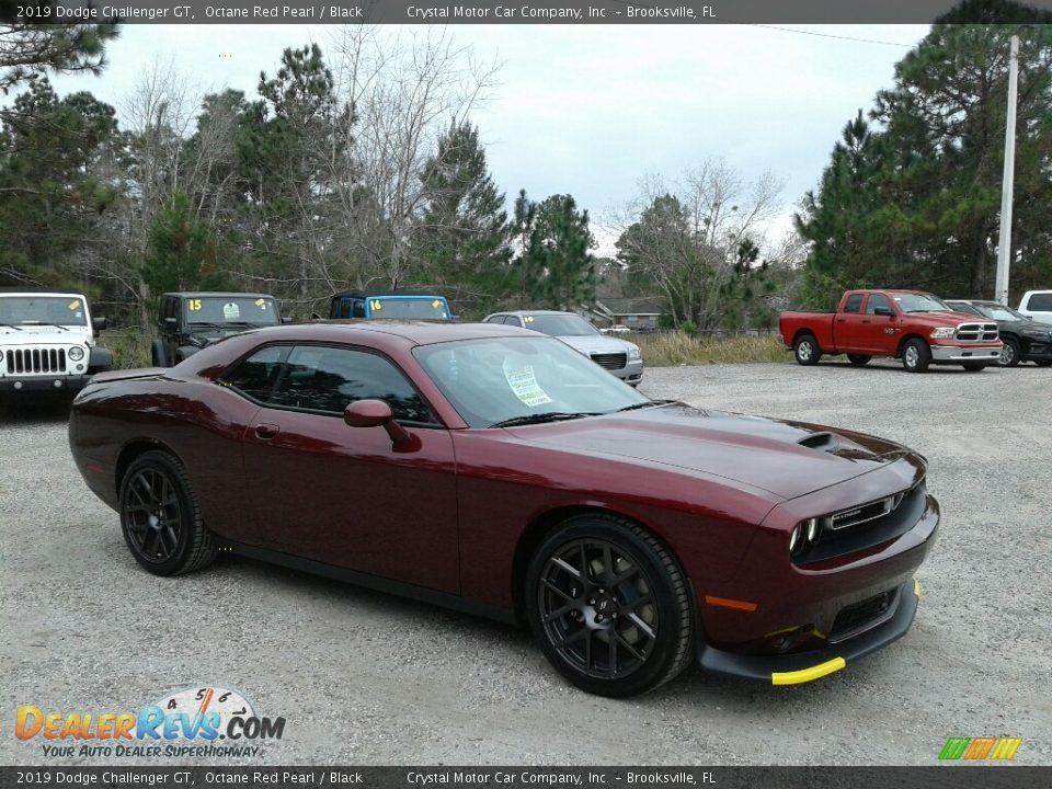 2019 Dodge Challenger GT Octane Red Pearl / Black Photo #7