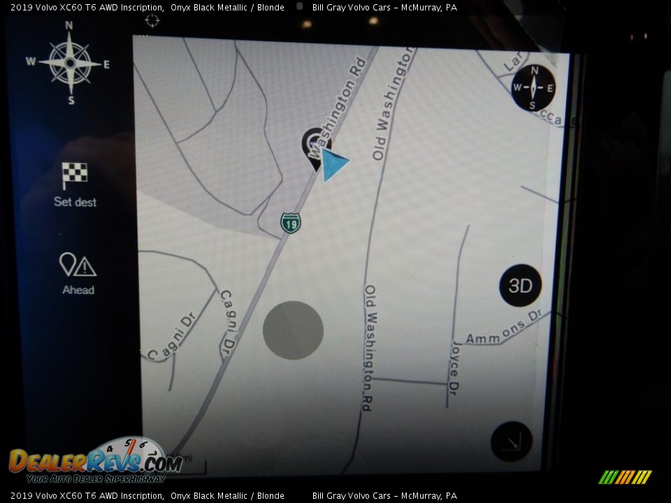 2019 Volvo XC60 T6 AWD Inscription Onyx Black Metallic / Blonde Photo #13