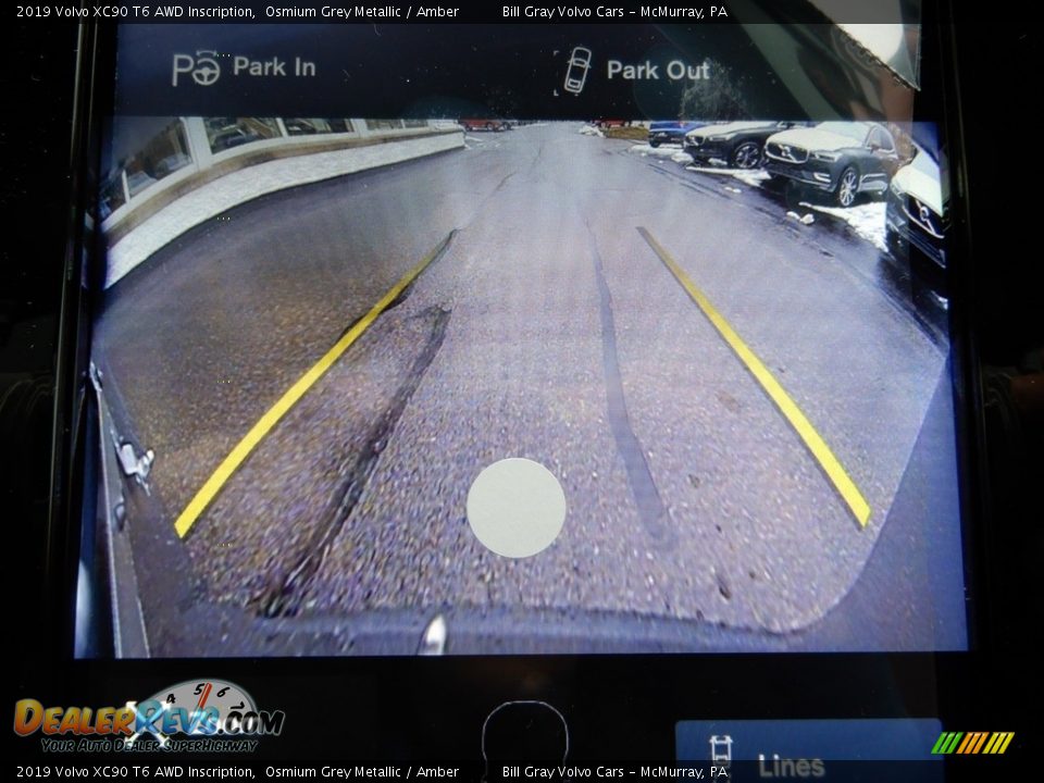 2019 Volvo XC90 T6 AWD Inscription Osmium Grey Metallic / Amber Photo #14