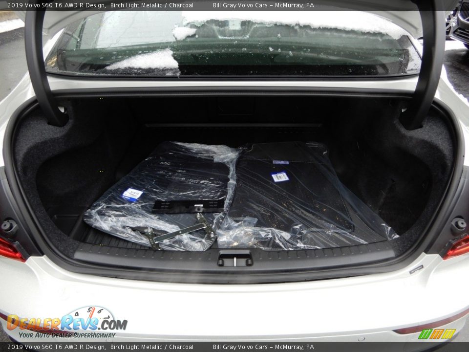 2019 Volvo S60 T6 AWD R Design Birch Light Metallic / Charcoal Photo #3