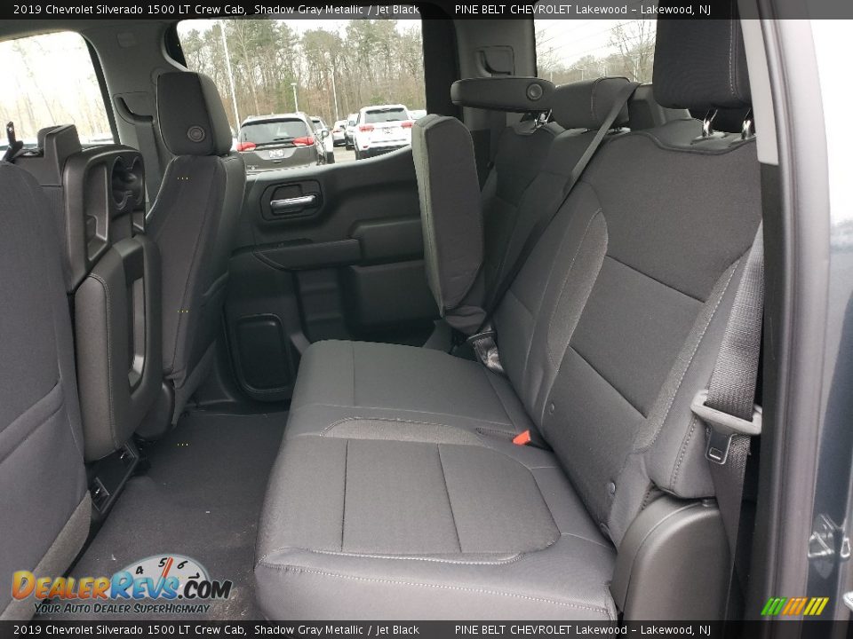 Rear Seat of 2019 Chevrolet Silverado 1500 LT Crew Cab Photo #6