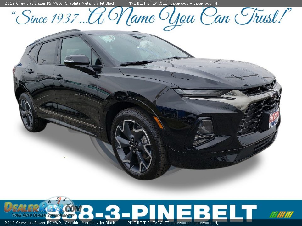 2019 Chevrolet Blazer RS AWD Graphite Metallic / Jet Black Photo #1