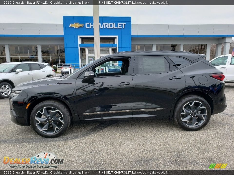 Graphite Metallic 2019 Chevrolet Blazer RS AWD Photo #3