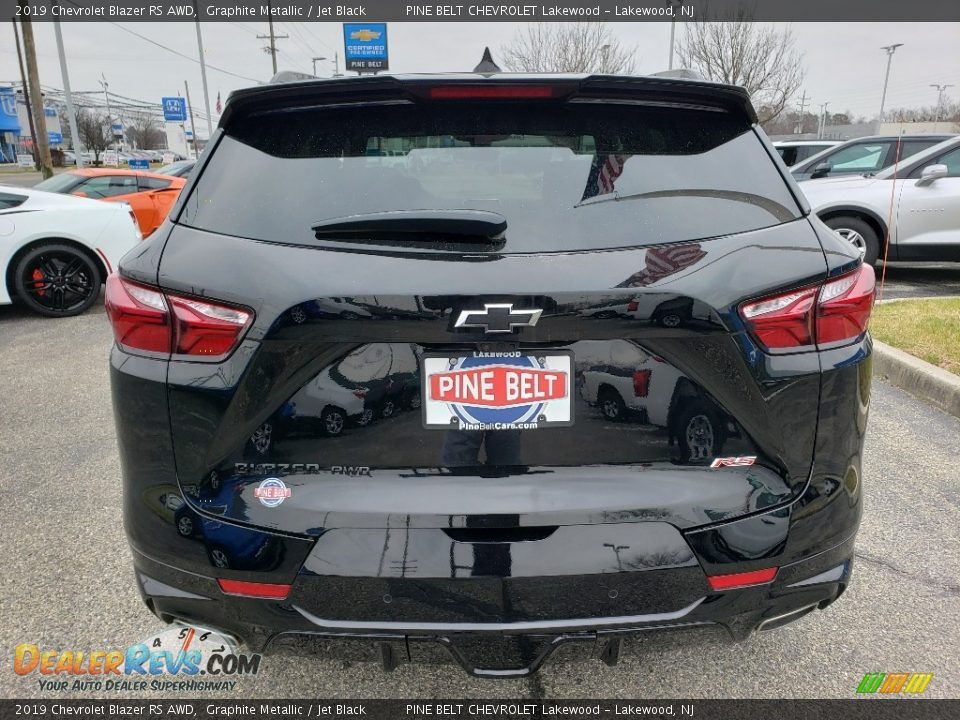 2019 Chevrolet Blazer RS AWD Graphite Metallic / Jet Black Photo #5