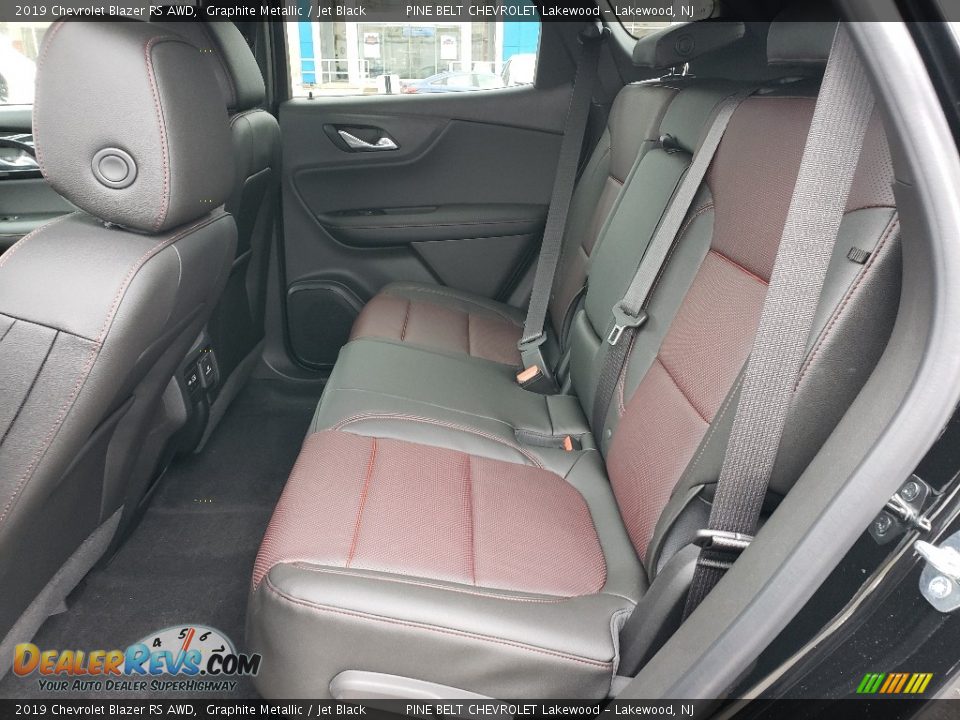 Rear Seat of 2019 Chevrolet Blazer RS AWD Photo #6