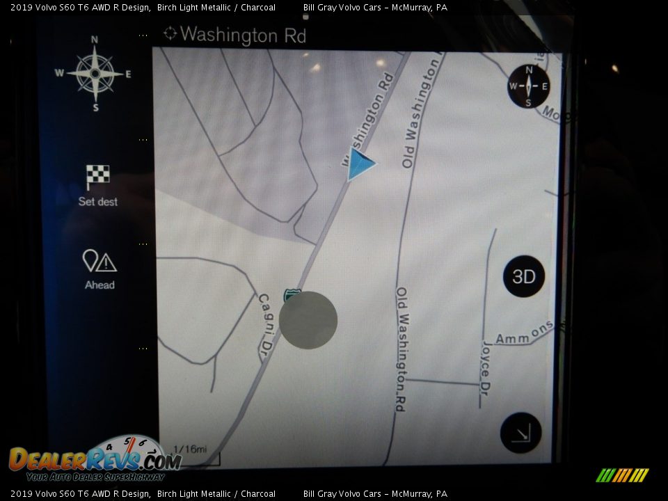 Navigation of 2019 Volvo S60 T6 AWD R Design Photo #12