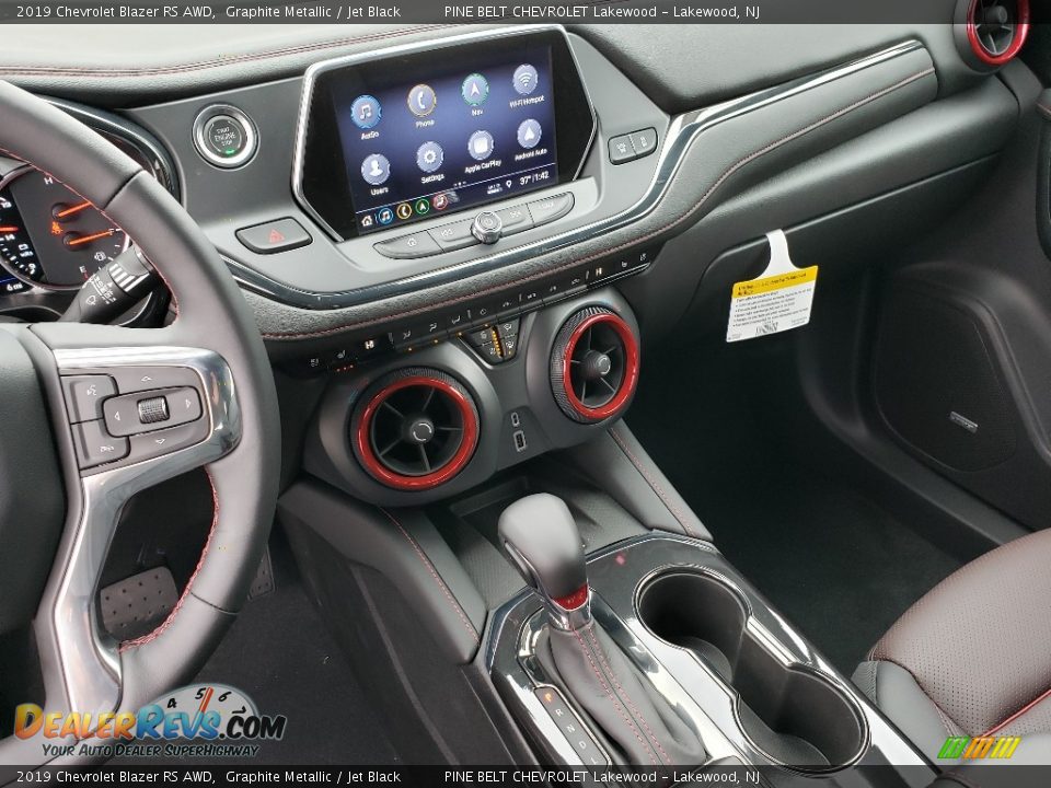 Dashboard of 2019 Chevrolet Blazer RS AWD Photo #10