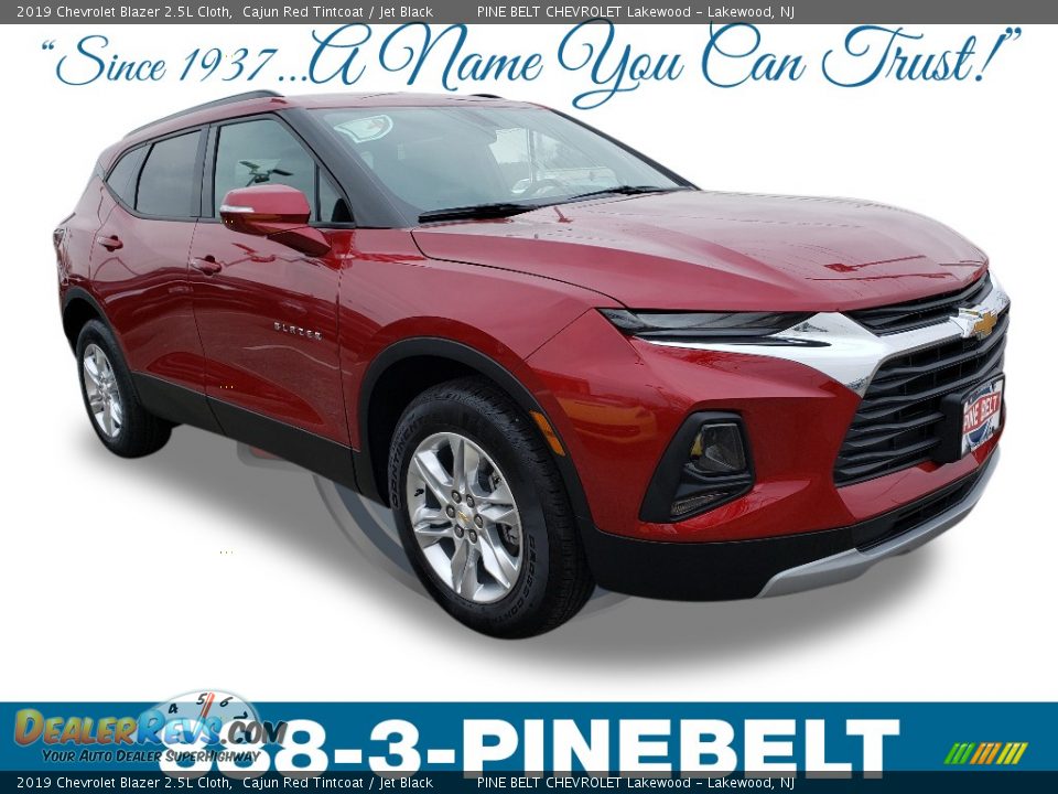 2019 Chevrolet Blazer 2.5L Cloth Cajun Red Tintcoat / Jet Black Photo #1