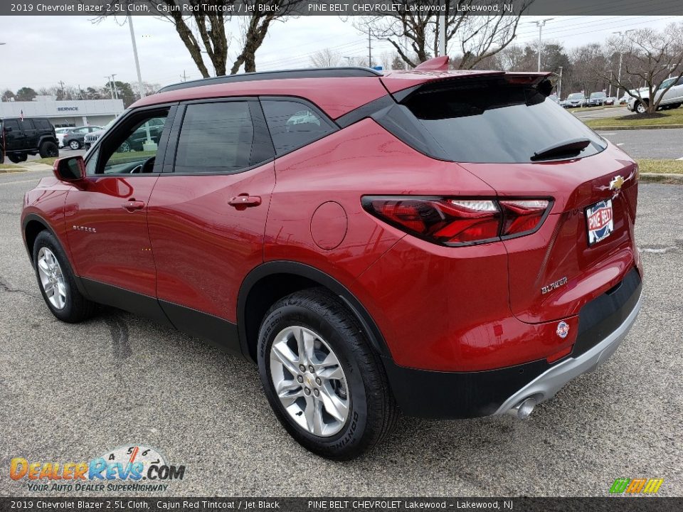 2019 Chevrolet Blazer 2.5L Cloth Cajun Red Tintcoat / Jet Black Photo #4