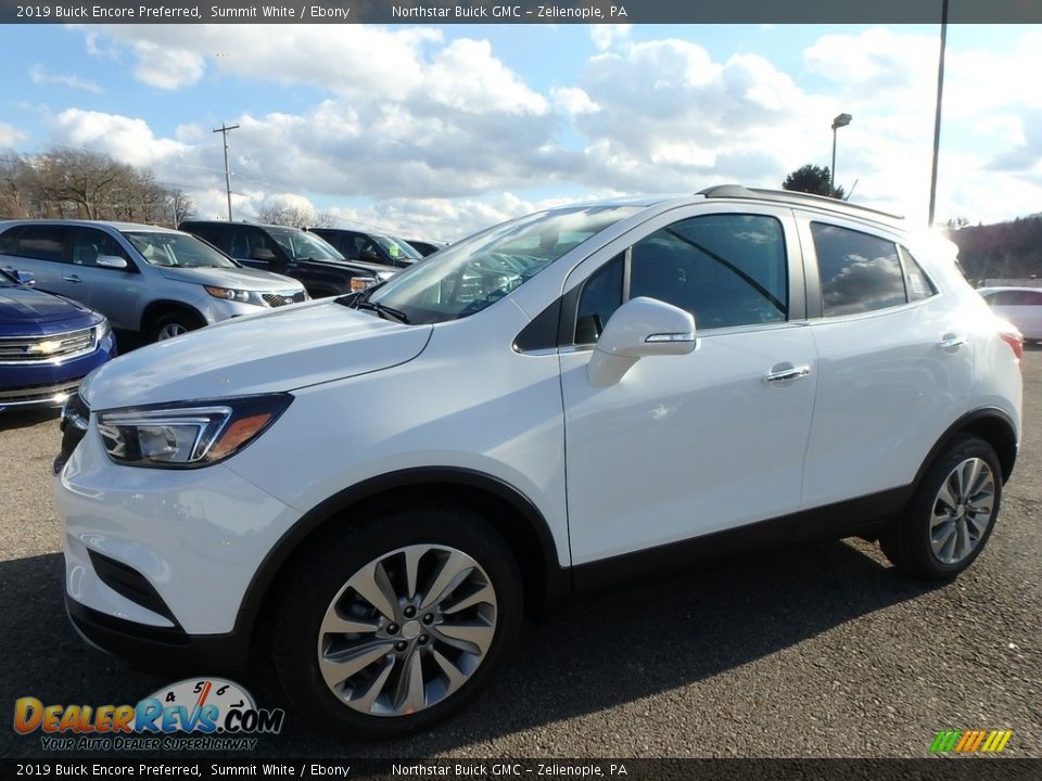 2019 Buick Encore Preferred Summit White / Ebony Photo #1