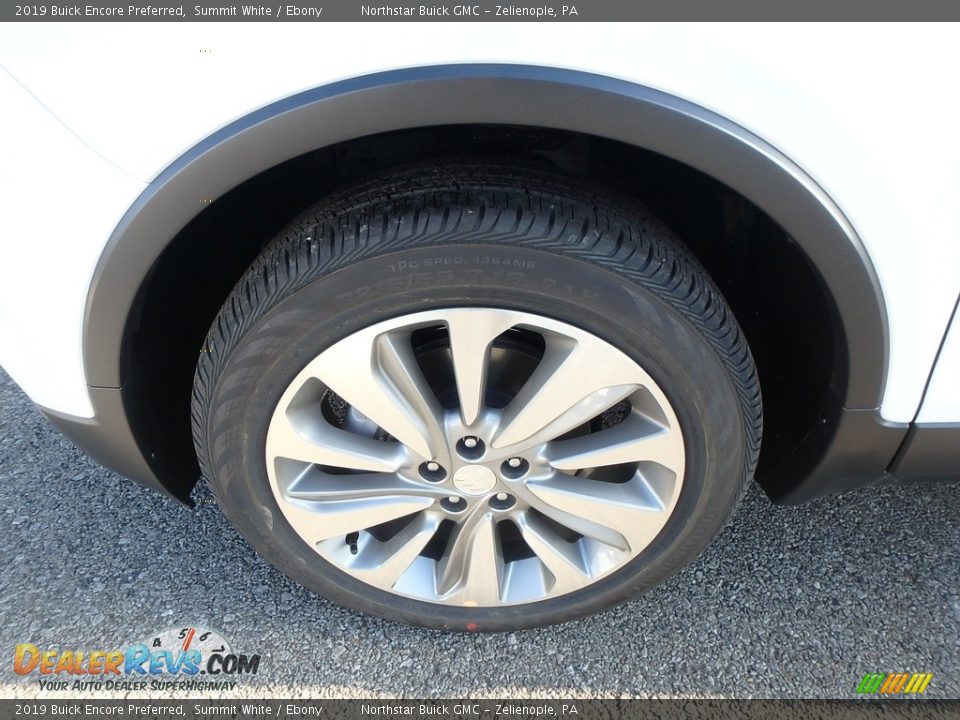 2019 Buick Encore Preferred Summit White / Ebony Photo #2