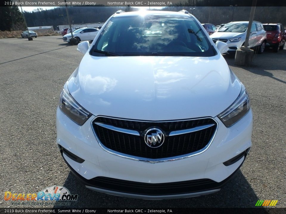 2019 Buick Encore Preferred Summit White / Ebony Photo #3