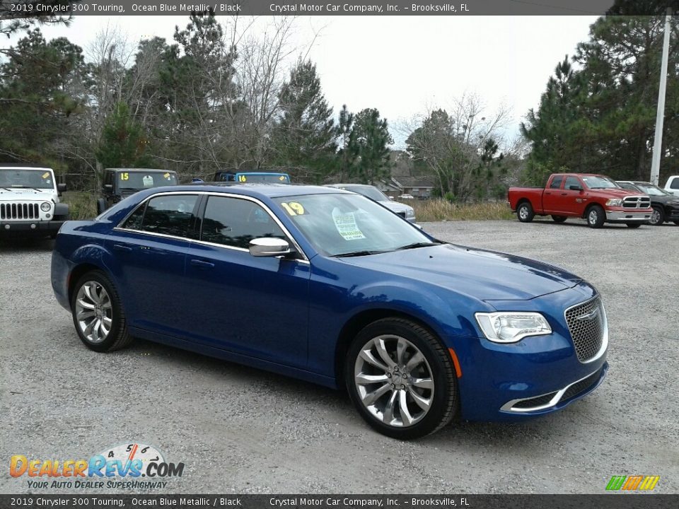 2019 Chrysler 300 Touring Ocean Blue Metallic / Black Photo #7